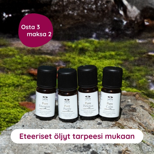 Eteeriset ljyt tarpeesi mukaan osta 3 maksa 2